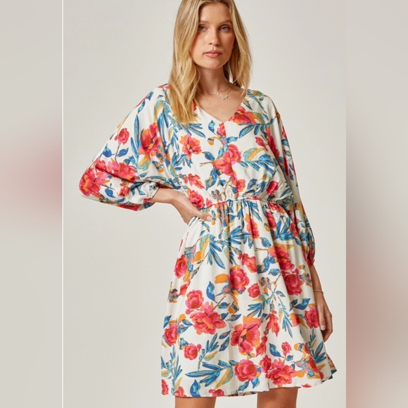 ANDREE BY UNIT Dresses & Skirts - NWT floral dress by Andre by Unit